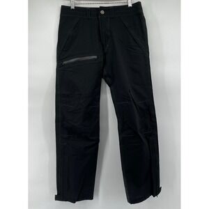 Kuhl Jetstream Rain Pant Mens 30x30 Black Nylon Outdoor Hiking Camping